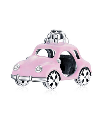 Momento privjesak - Nježno ružičasti automobil