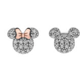 Dječji nakit naušnice Disney Mickey Mouse E905016UZWL