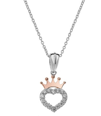 Ogrlica za djecu dragulj Disney princeza N902753UZWL-18
