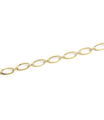 MarLù narukvica 2BR0066G, čelik s PVD obradom u boji zlata, duljina 19 cm – prikaz 2